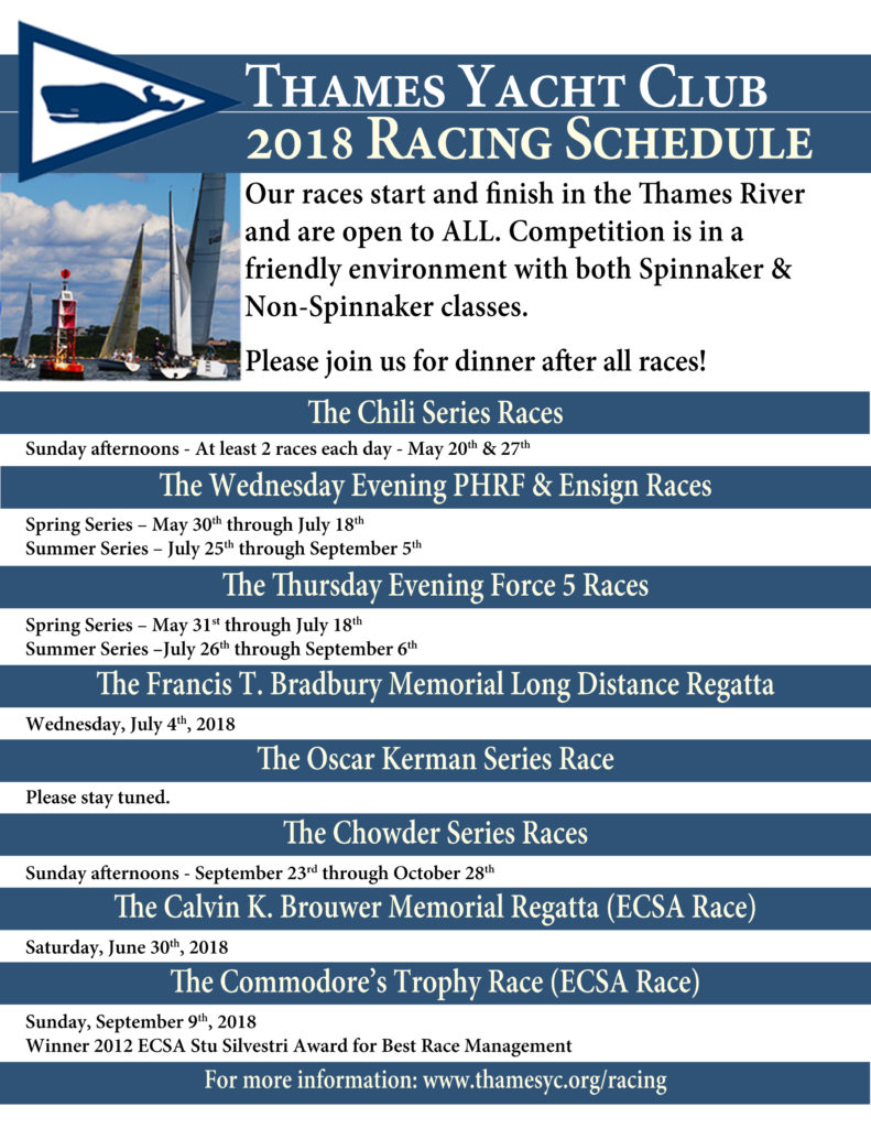 gp yacht racing schedule